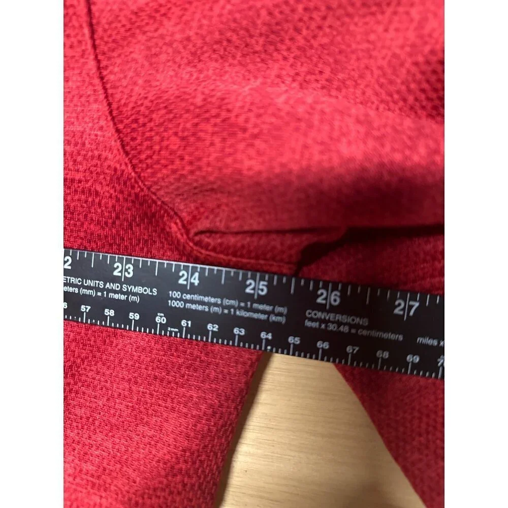 Adidas Men’s XL Red Baseball Pullover Kangaroo Pocket Athletic Streetwear Y2k
